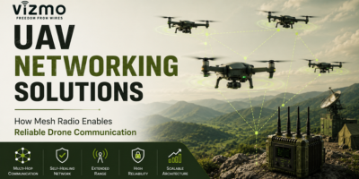 UAV Networking Solutions: How Mesh Radio Enables Reliable Drone Communication