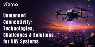 Vizmonet News and Updates 2 Unmanned Connectivity: Technologies, Challenges & Solutions for UAV Systems
